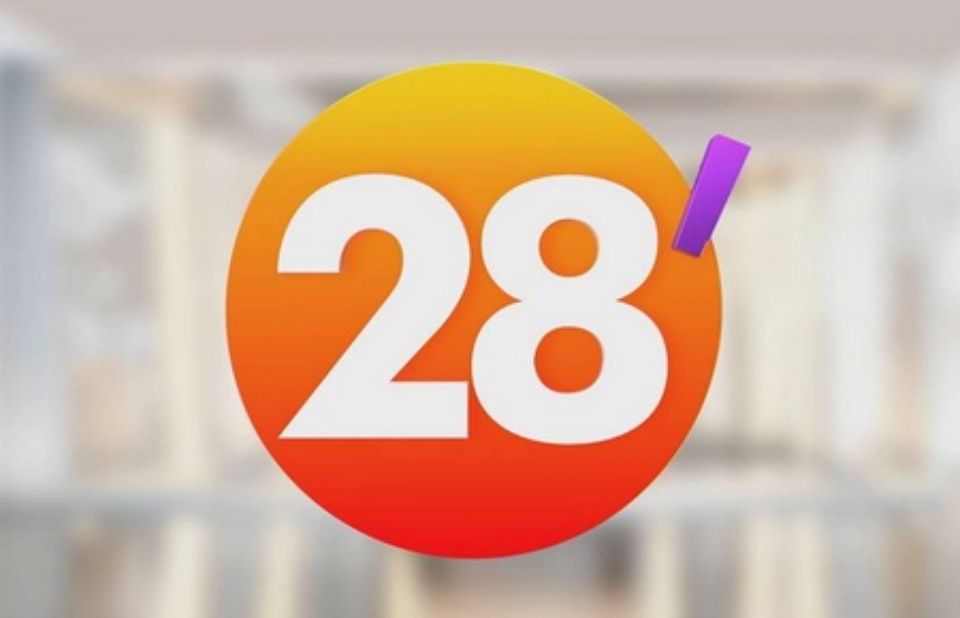 logo de l'émission d'Arte "28 minutes"