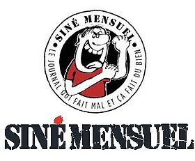 Logo Sine Mensuel, le journal qui fait mal et ça fait du bien