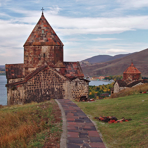 Monastère de Sevanavank en Arménie