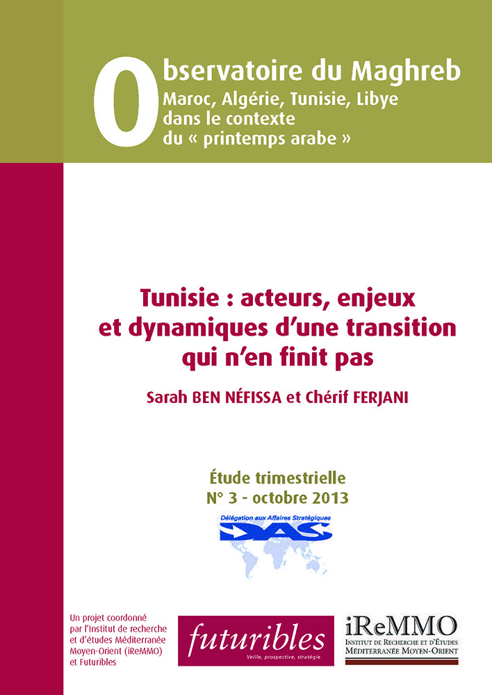 Couverture du rapport de l'Observatoire du Maghreb sur la Tunisie