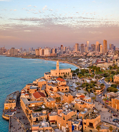 Photo panoramique de Jaffa