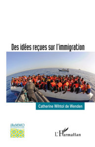 Couverture du livre de Catherine Withol de Wenden "des idées reçues sur l'immigration"