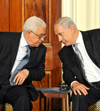 Abu Mazen parle avec Netanyahou