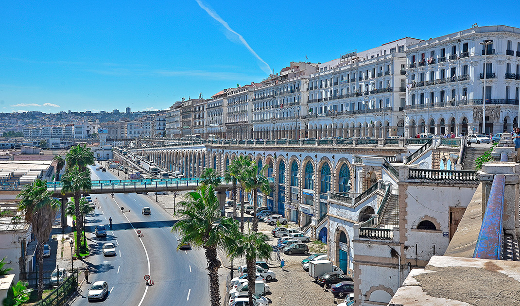 Le boulevard de la République à Alger