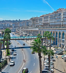 Le boulevard de la République à Alger