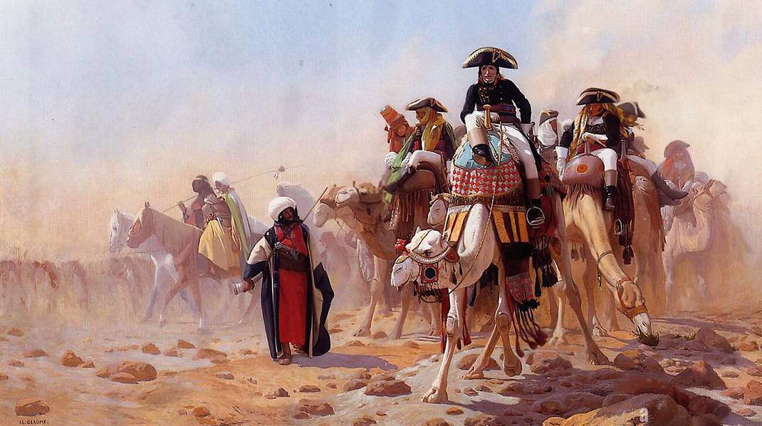 Napoléon et ses généraux en Égypte dans la peinture de Jean-Léon Gérôme