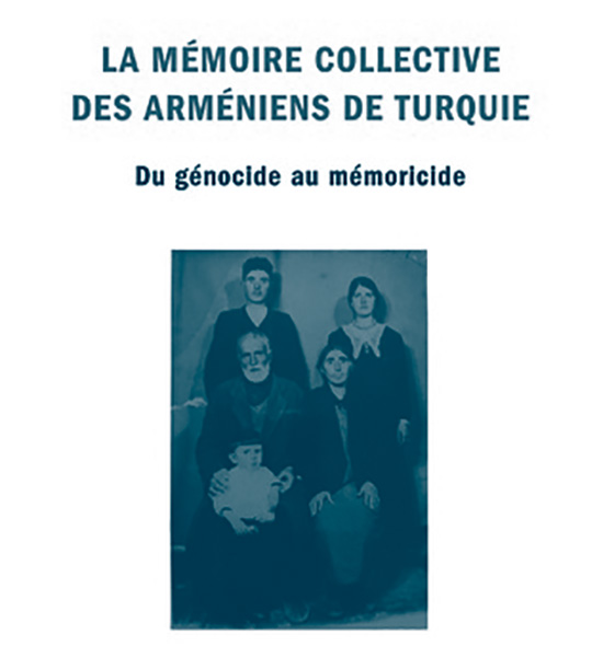 Couverture du livre de Nazl Temir Beyleryan "La mémoire collective des Arméniens de Turquie" (L'Harmattan, 2023)