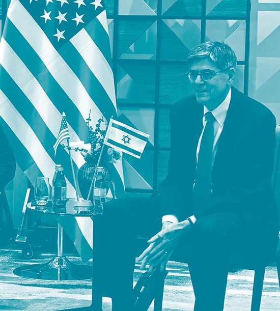 Le secrétaire d'État Blinken rencontre un représentant israélien