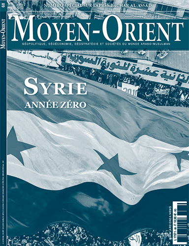 Couverture du numéro de la revue Moyen-Orient "Syrie. Année zéro"