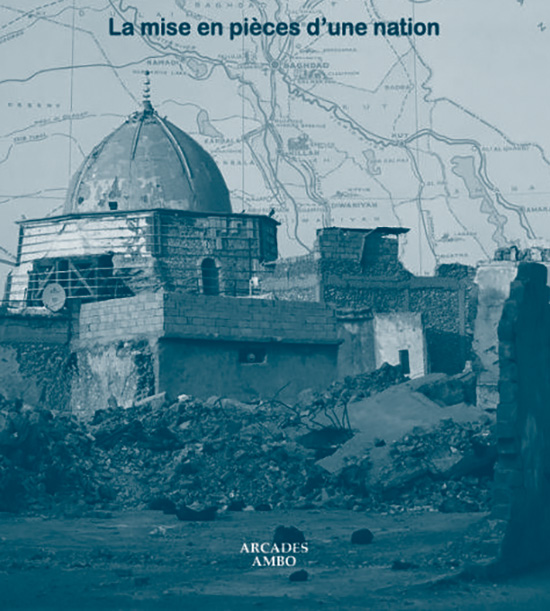 Couverture du livre de Shathil Nawaf Taqa "Irak mis en piece" (Arcades Ambo, 2025)