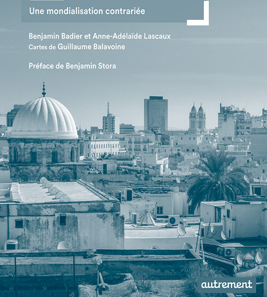Couverture du livre de Benjami Badier et Anne-Adélaïde Lascaux "Atlas du Maghreb (Autrement, 2026)