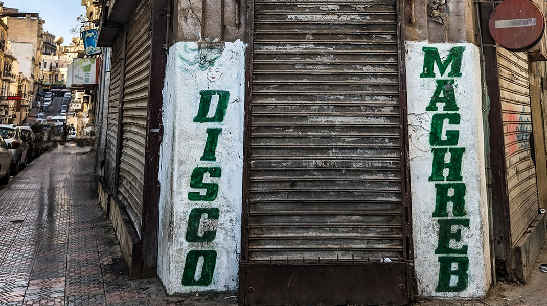Façade de l'édition disco Maghreb