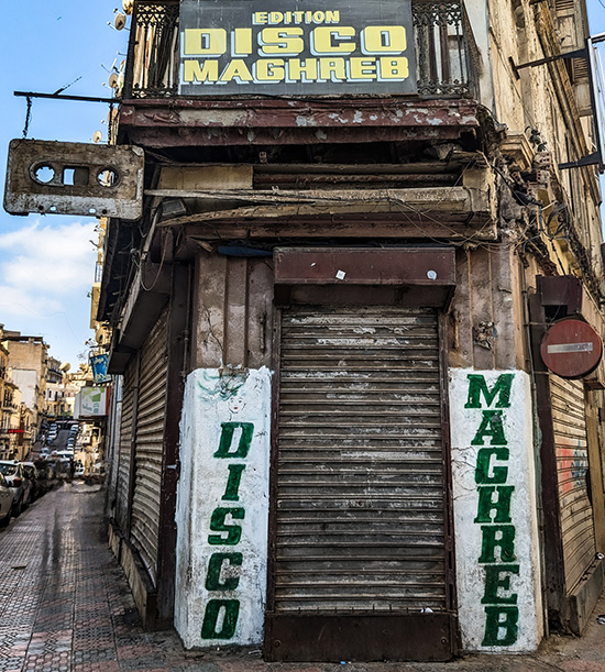 Façade de l'édition disco Maghreb
