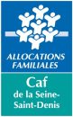 CAF93_DEF Logo de la Caf de la Seine-Saint-Denis