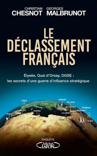 Couverture du livre de Chesnot et Malbruneau "Le déclassement français"