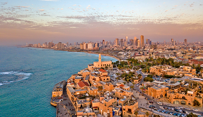 Photo panoramique de Jaffa