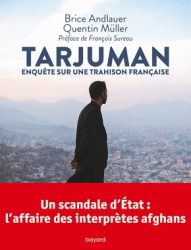 Couverture du livre de Quentin Müller "Tarjuman : enquête sur une trahison française"
