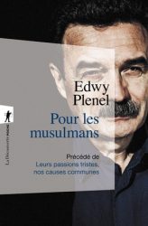 Couverture du livre d'Edwy Plenel "Pour les musulmans" (La Découverte, 2016)