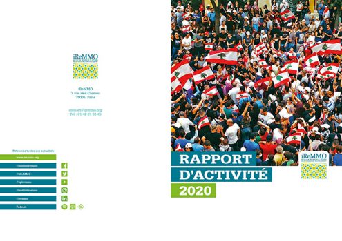 Couverture du rapport d'activité 2020 de l'iReMMO