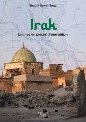 Couverture du livre de Shathil Nawaf Taqa "Irak mis en piece" (Arcades Ambo, 2025)